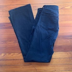 NYDJ Black straight leg jeans. EUC